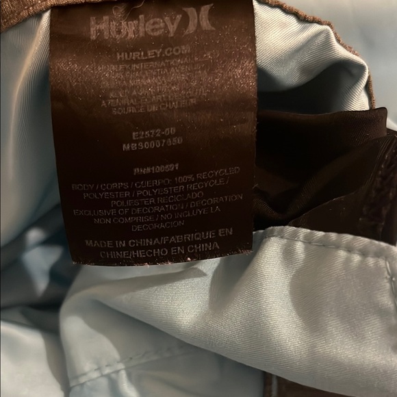 Hurley Blue and White Board Shorts Classic Swimwear - Picture 4 of 7